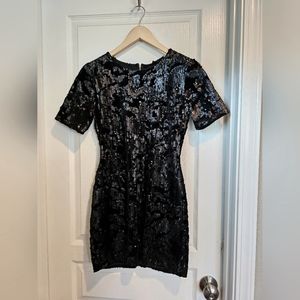 Topshop sequin mini dress